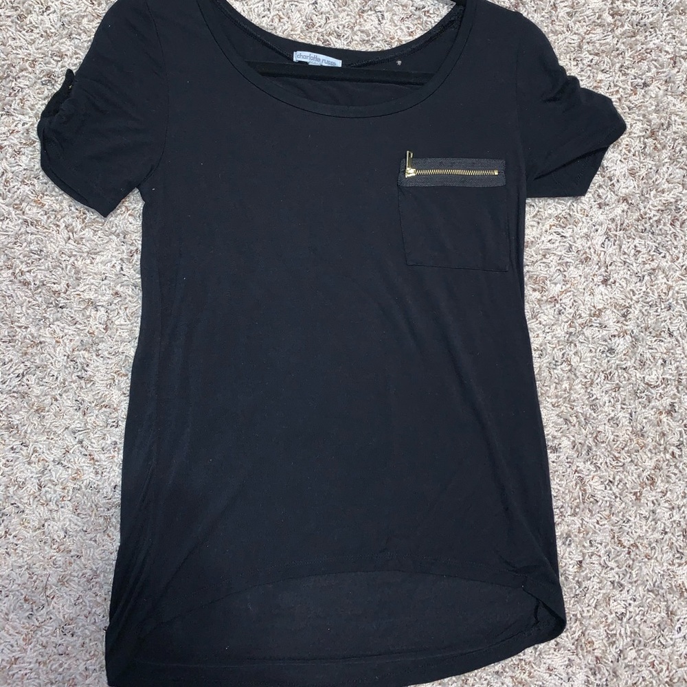 Black High Low Top